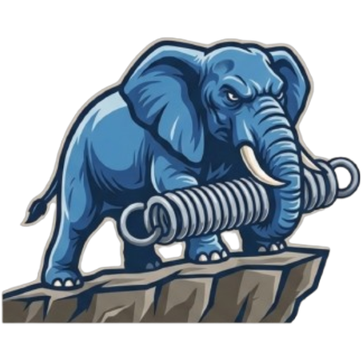Safe and Sound Garage Doors elephant mascot